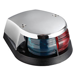 Luci di via bicolori rosso/verde di prua in ABS COD 11.500.00