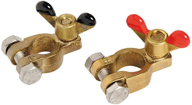 OSCULATI 14.386.00 Set of Bronze Battery Clamps