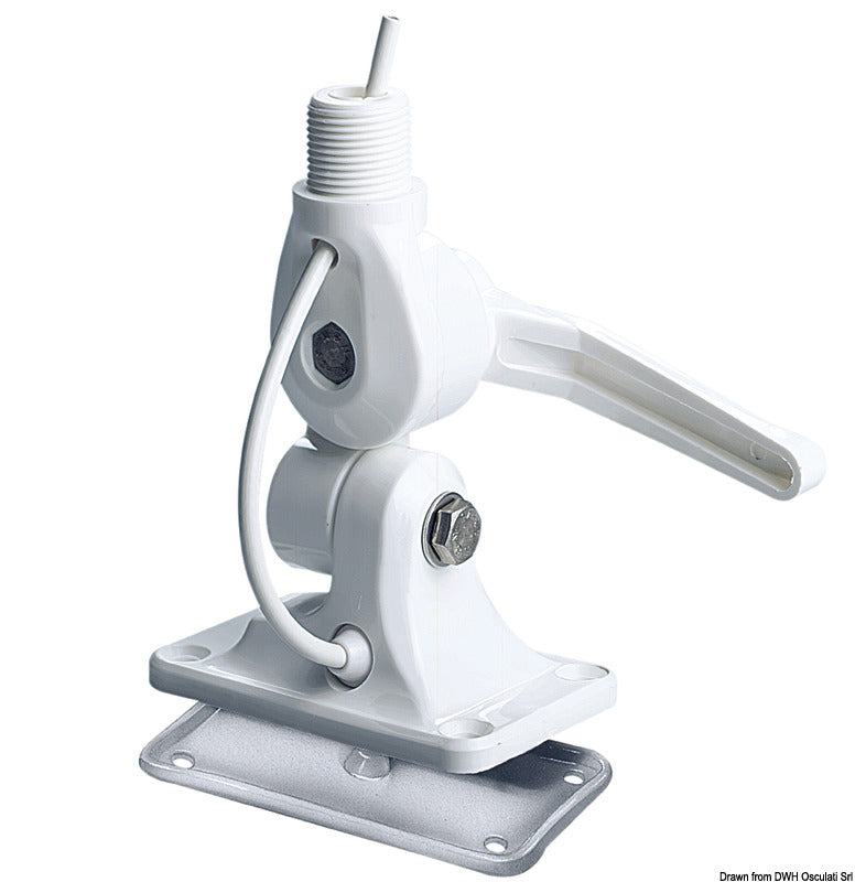 Base GLOMEX con passacavo incorporato consigliata per RA1201 COD 29.133.00