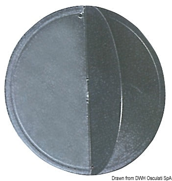 Pallone nero con Ø di mm 300 COD 30.650.00