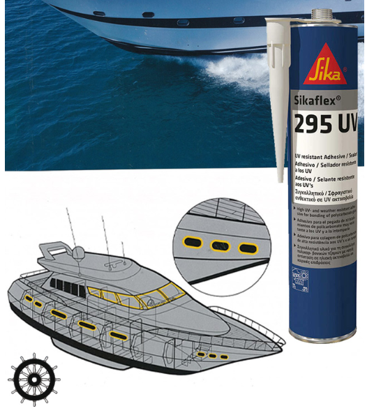 SIKAFLEX® - 295 UV PER L'INCOLLAGGIO DI VETRATURE