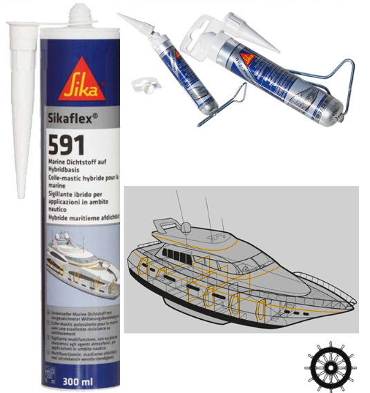 SIKAFLEX® - 591 MULTIUSO INTERNI ED ESTERNI 300 ml