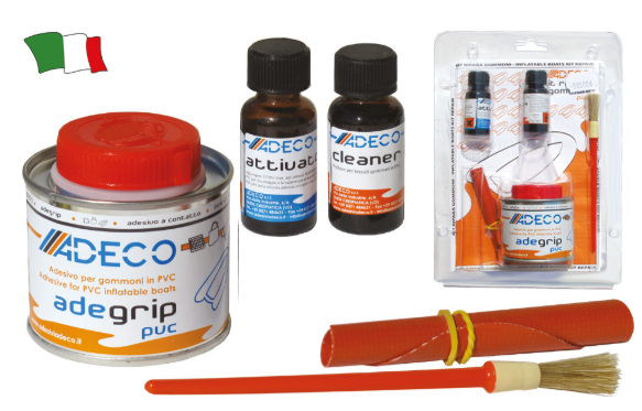 KIT RIPARAZIONE BATTELLI PNEUMATICI IN PVC