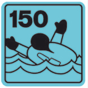 Giubbotto autogonfiabile 1MAD 150 N (EN ISO 12402-3) COD 22.296.04