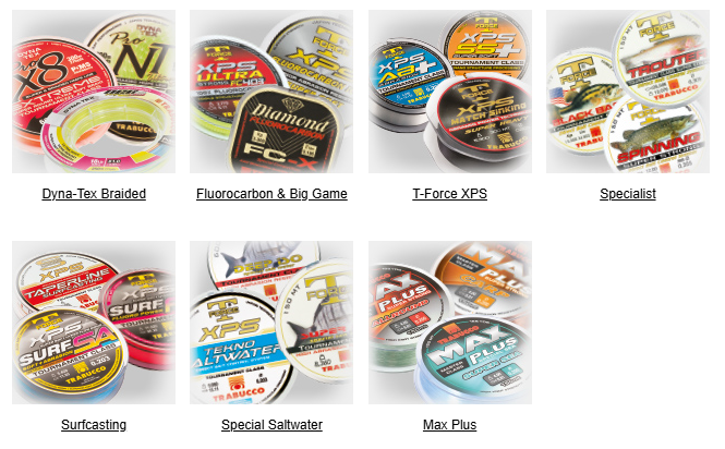 TRABUCCO BRAIDED LINES E MONOFILI