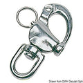 Moschettone in acciaio inox per spinnaker, drizze ed usi vari