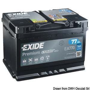 Batteria Premium 77 Ah COD 12.404.03