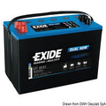 Batteria Exide agm 100 Ah Avviamento e Servizi COD 12.412.02