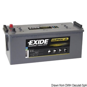 Batteria Exide gel 60 Ah COD 12.413.01