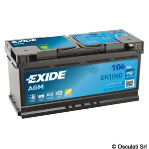 Batteria AGM 62 Ah COD 12.414.01