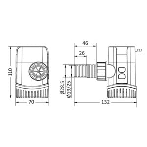 Elettropompa Europump Next Generation G600 12V