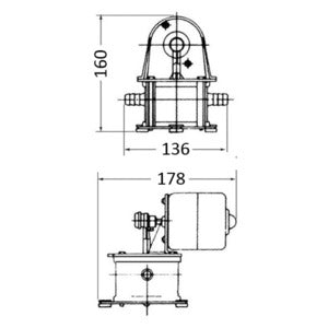 Pompa sentina Geiser 12 V Cod. 16.292.12
