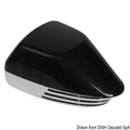 Tromba ABS cromato e nero 12 V COD 21.450.00NE