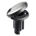 Basetta nera incasso cappuccio inox 2 contatti COD 11.000.22