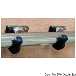 Supporto per ganci d'accosto/canna da pesca