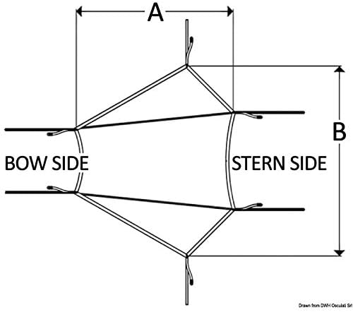 Tendalino Anteriore Estensione T-Top 275/305 cm COD 48.198.14
