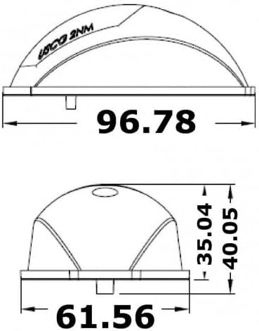 Luci di Via Evoled con Sorgente Luminosa a LED a Basso Consumo, Inox Lucido COD 11.038.21
