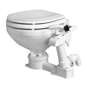 WC manuale compact tavoletta legno COD 50.207.25