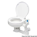 WC manuale tavoletta in plastica COD 50.217.25