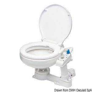 WC manuale tavoletta in plastica COD 50.217.25