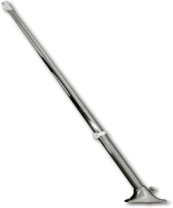 Stainless Steel Flag Pole 14 x 400 mm with ABS Base COD 35.390.00