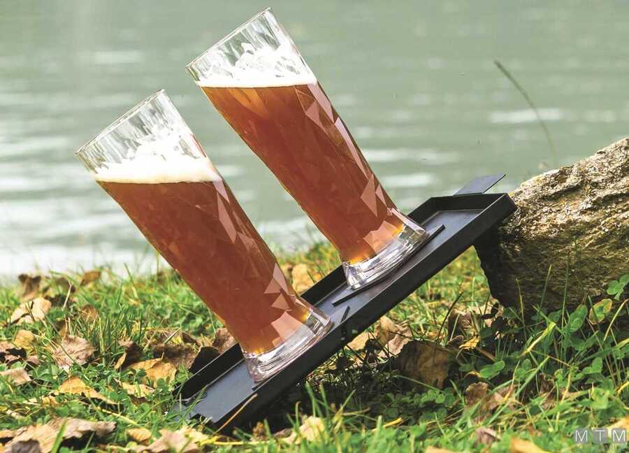 Silwy Set 2 Calici Magnetici da Birra in Plastica 5802642