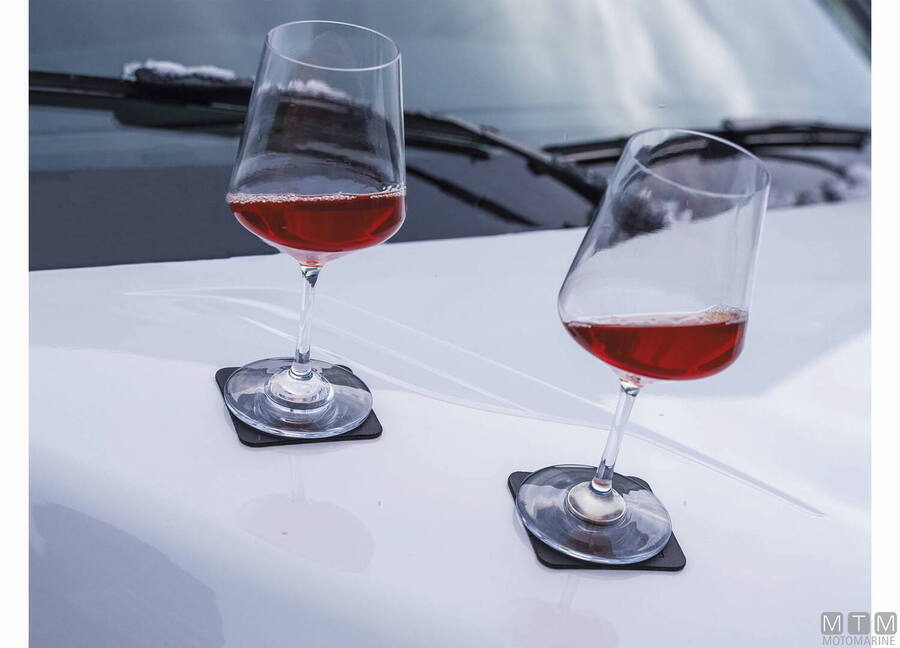 Silwy Set 2 Calici Magnetici Classic da Vino in Plastica 5802670