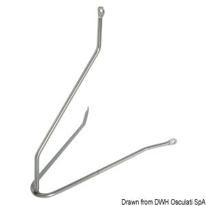 Scalino per albero in tondo da mm 6 COD 59.804.00