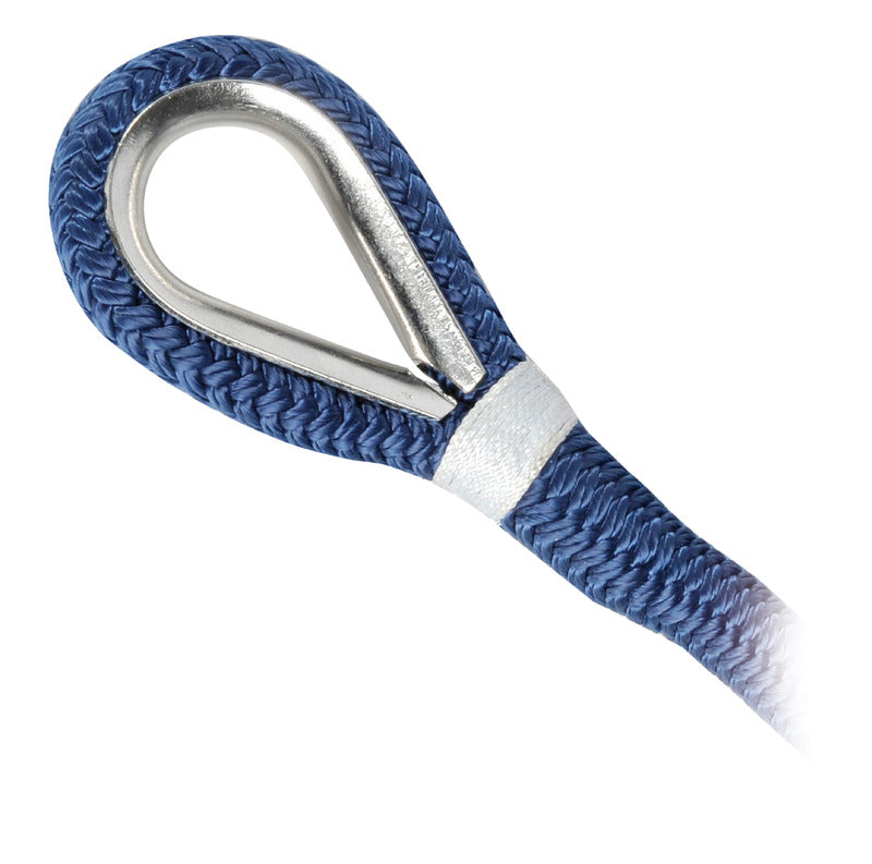 Cima ormeggio 10mm doppia treccia impiombata con redancia COD 06.443.xx