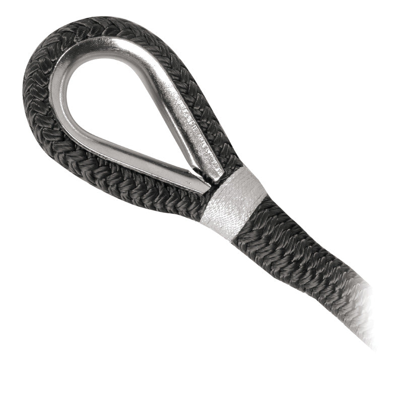 Cima ormeggio 10mm doppia treccia impiombata con redancia COD 06.443.xx