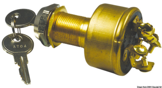 Chiave avviamento 5 contatti 15 A COD 14.918.30