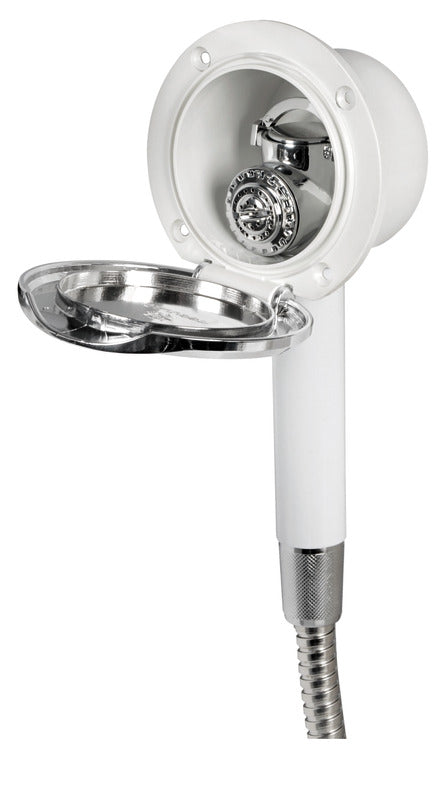 Box doccia Classic Evo cromato tubo inox a parete COD 15.150.09 - 10