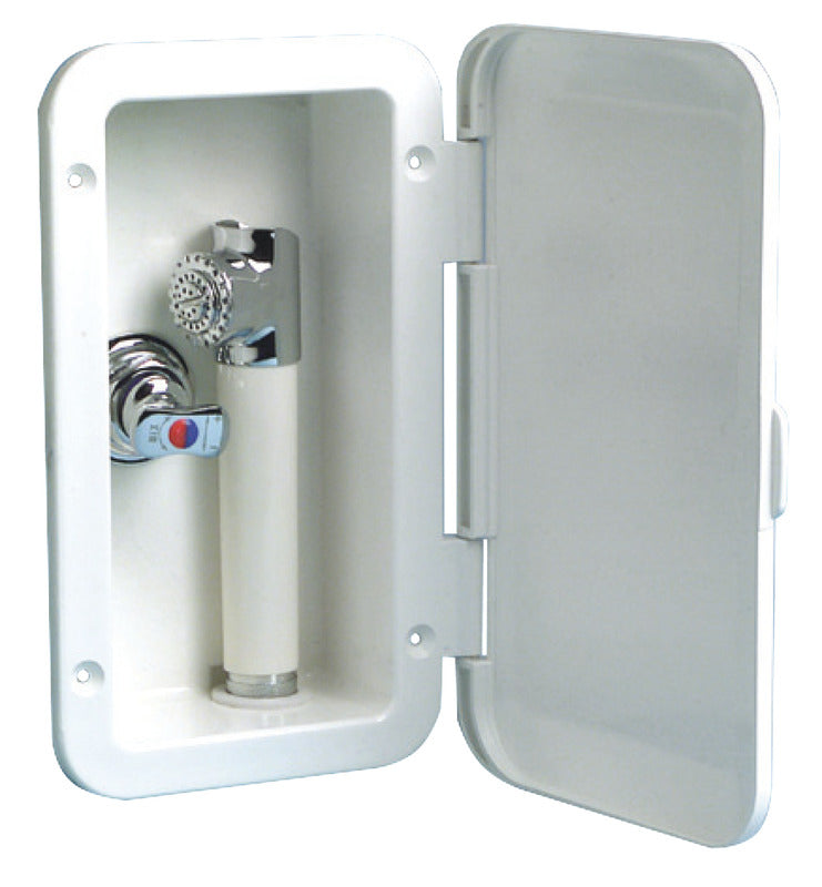 Box doccia con miscelatore tubo PVC 4 m a parete COD 15.239.02