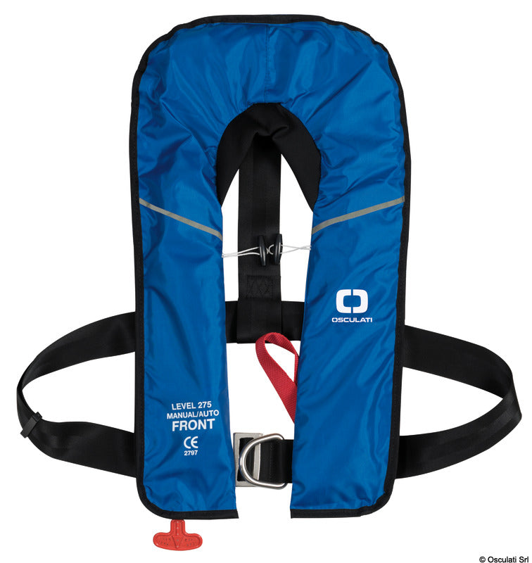 Salvagente autogonfiabile Professionale 275MA - 275 N (omologato EN ISO 12402-2) COD 22.294.00