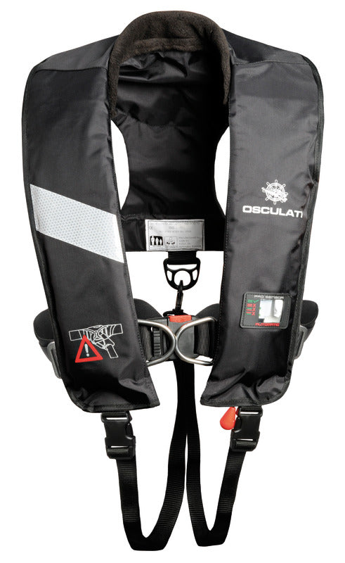 Salvagente autogonfiabile professionale 180 N (omologato EN ISO 12402-3) COD 22.397.00