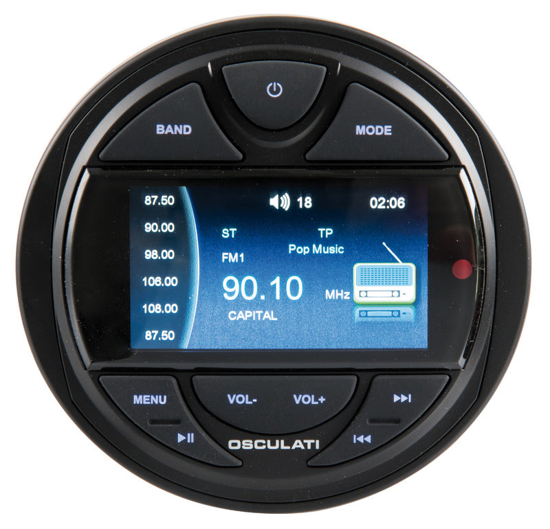 Radio da cruscotto con telecomando e antenna DAB inclusa COD 29.530.02