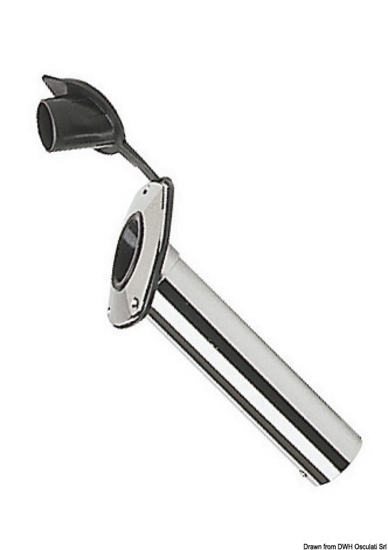 Portacanna da incasso in ottone cromato COD 41.168.01