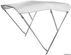 Tendalino 3 archi Inox alto cm 185/195 bianco COD 46.920.03