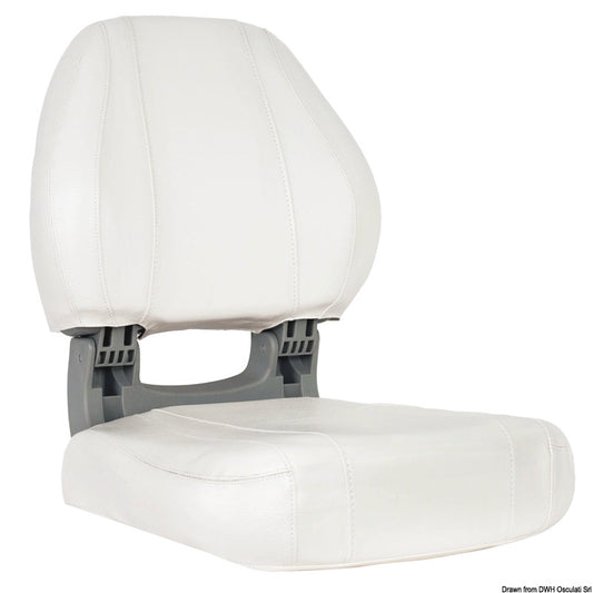 Sedile ergonomico Sirocco bianco COD 48.407.0x