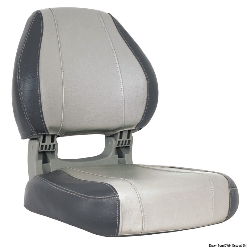 Sedile ergonomico Sirocco bianco COD 48.407.0x