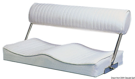 Sedile biposto con schienale ribaltabile COD 48.412.00