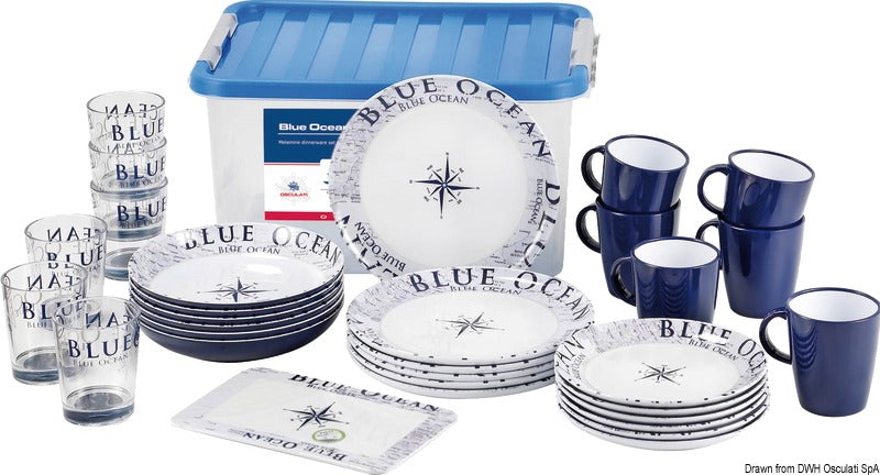 Serie vasellame Blue Ocean COD 48.431.50