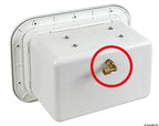 Mini gavone in plastica per alloggiare due bombole CV 500 ventilato con apertura frontale COD 50.254.00