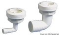 Bocchettone per serbatoio acqua flessibile  a 90° da 38mm COD 52.196.91