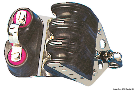 Bozzello sfere 3 pulegge strozzascotte 6x22 COD 55.034.xx