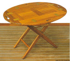 Tavolo asportabile ARC in teak trasformabile in vassoio COD 71.305.40