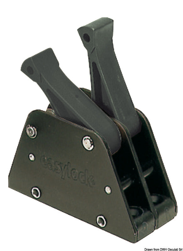 Easylock anodizzato nero doppio  COD 72.078.20
