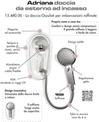Box doccia ad incasso Adriana COD 15.480.00