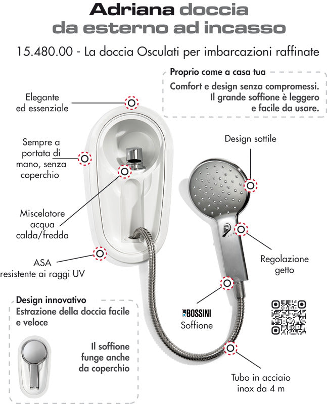 Box doccia ad incasso Adriana COD 15.480.00