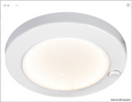 Plafoniera ABS Saturn LED bianca a filo COD 13.833.11